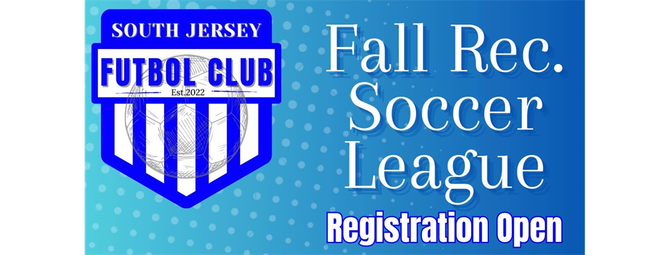 SJFC Fall Recreation Registration OPEN!